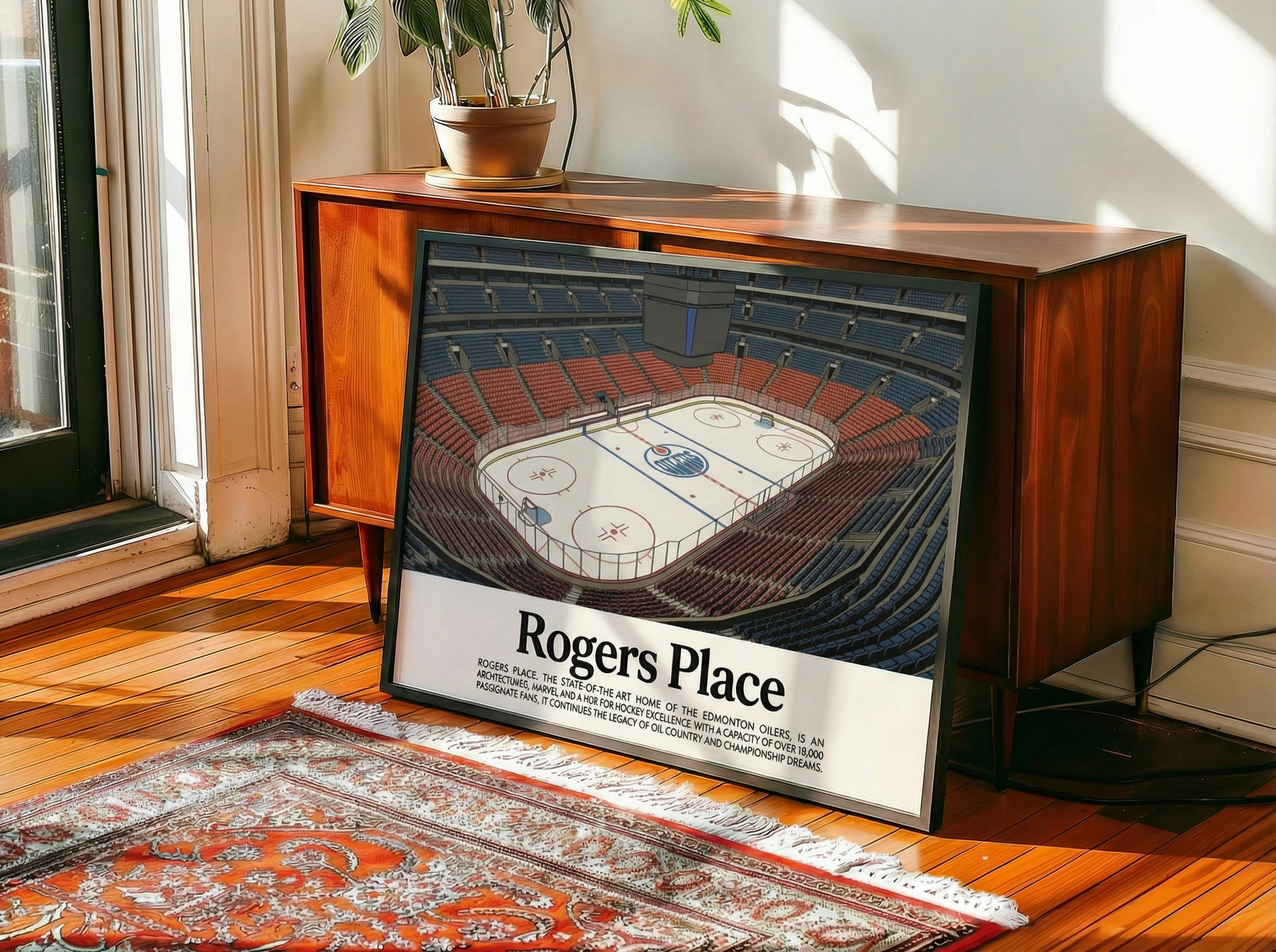 Framed Rogers Place